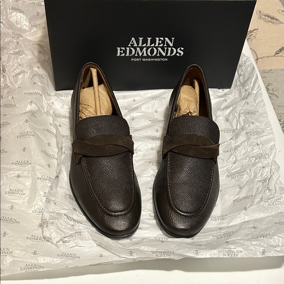 Allen Edmonds Dark Brown Leather Loafers